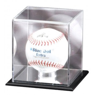 Mirrored Softball Display Case